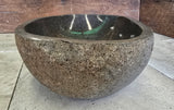 Handmade Natural Oval River Stone  Bathroom Basin  RM 2409019