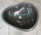 Handmade Natural Oval River Stone  Bathroom Basin  RM 2409146