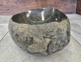 Handmade Natural Oval River Stone  Bathroom Basin  RVS 2409031