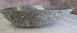 Handmade Natural Oval River Stone  Bathroom Basin  RVL 240999