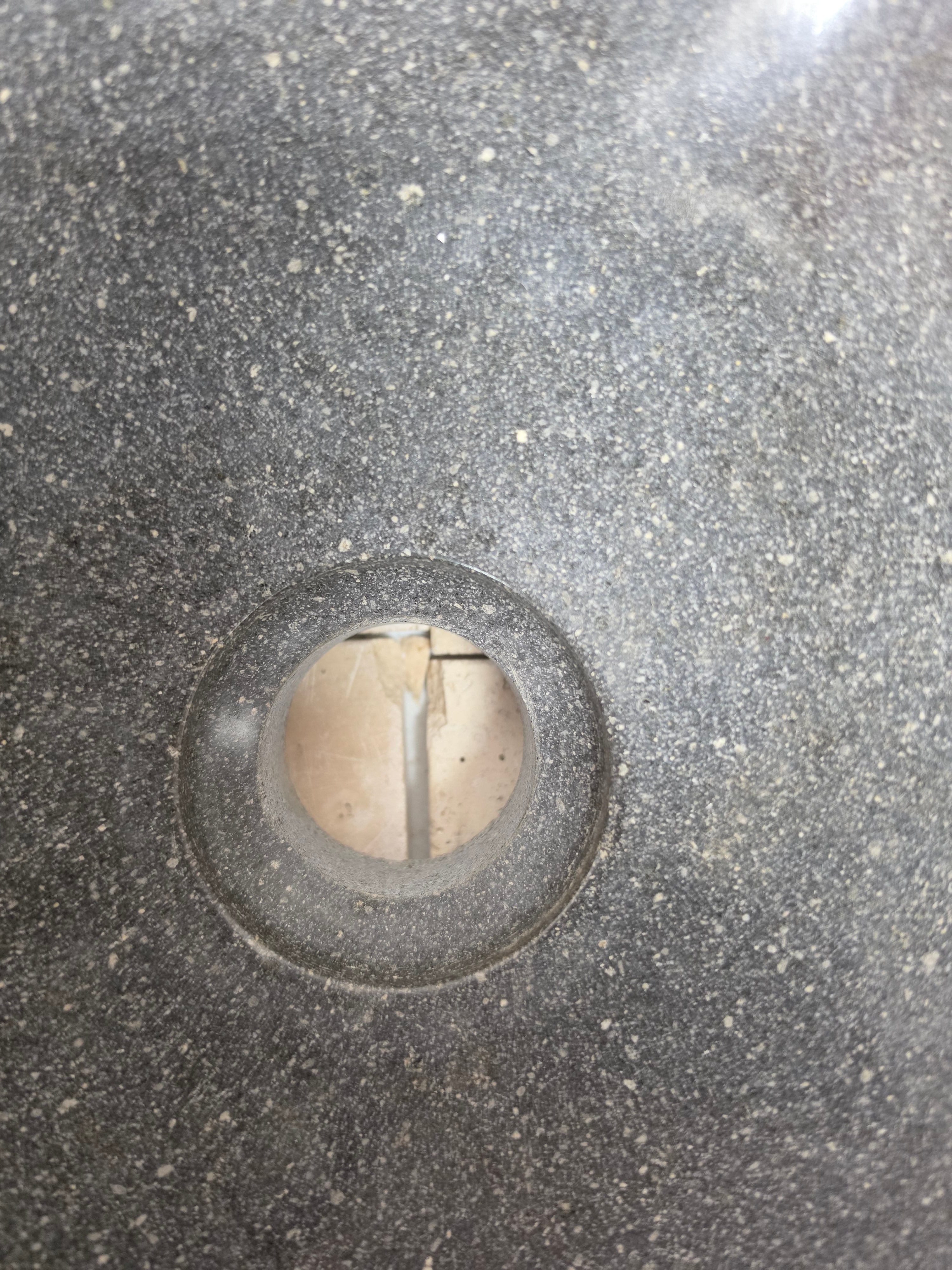 Handmade Natural Oval River Stone  Bathroom Basin  RS 25072053