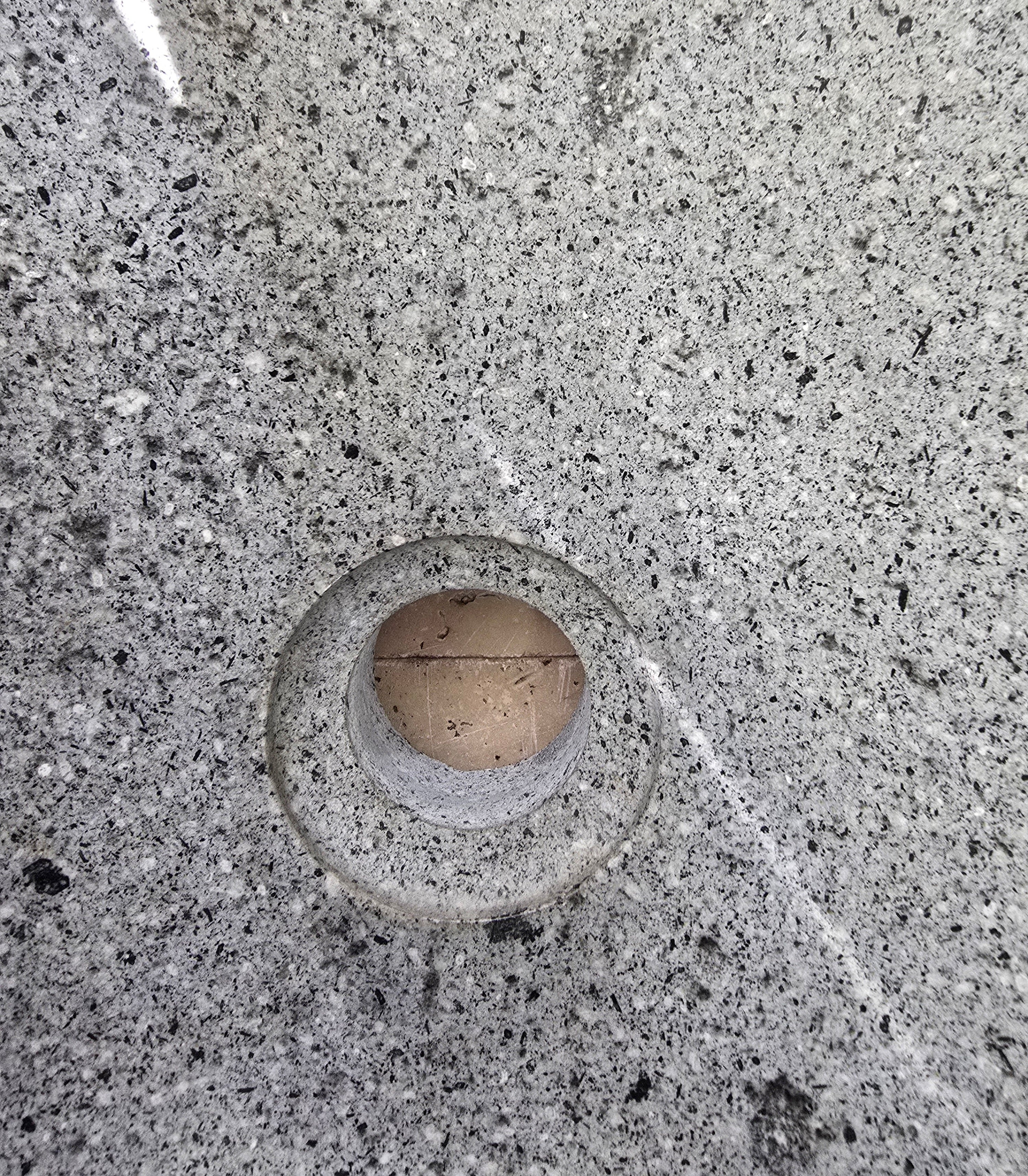 Handmade Natural Oval River Stone  Bathroom Basin  RL 240916