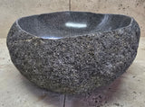 Handmade Natural Oval River Stone  Bathroom Basin  RVS 2409043