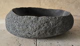 Handmade Natural Oval River Stone  Bathroom Basin  RVM 2409093
