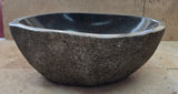 Handmade Natural Oval River Stone  Bathroom Basin  RM 2409139