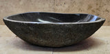 Handmade Natural Oval River Stone  Bathroom Basin  RL 240957