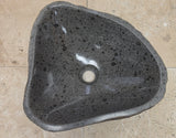 Handmade Natural Oval River Stone  Bathroom Basin  RS 2409134