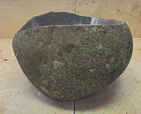 Handmade Natural Oval River Stone  Bathroom Basin  RVS 2409014