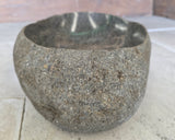 Handmade Natural Oval River Stone  Bathroom Basin  RVS 2409057