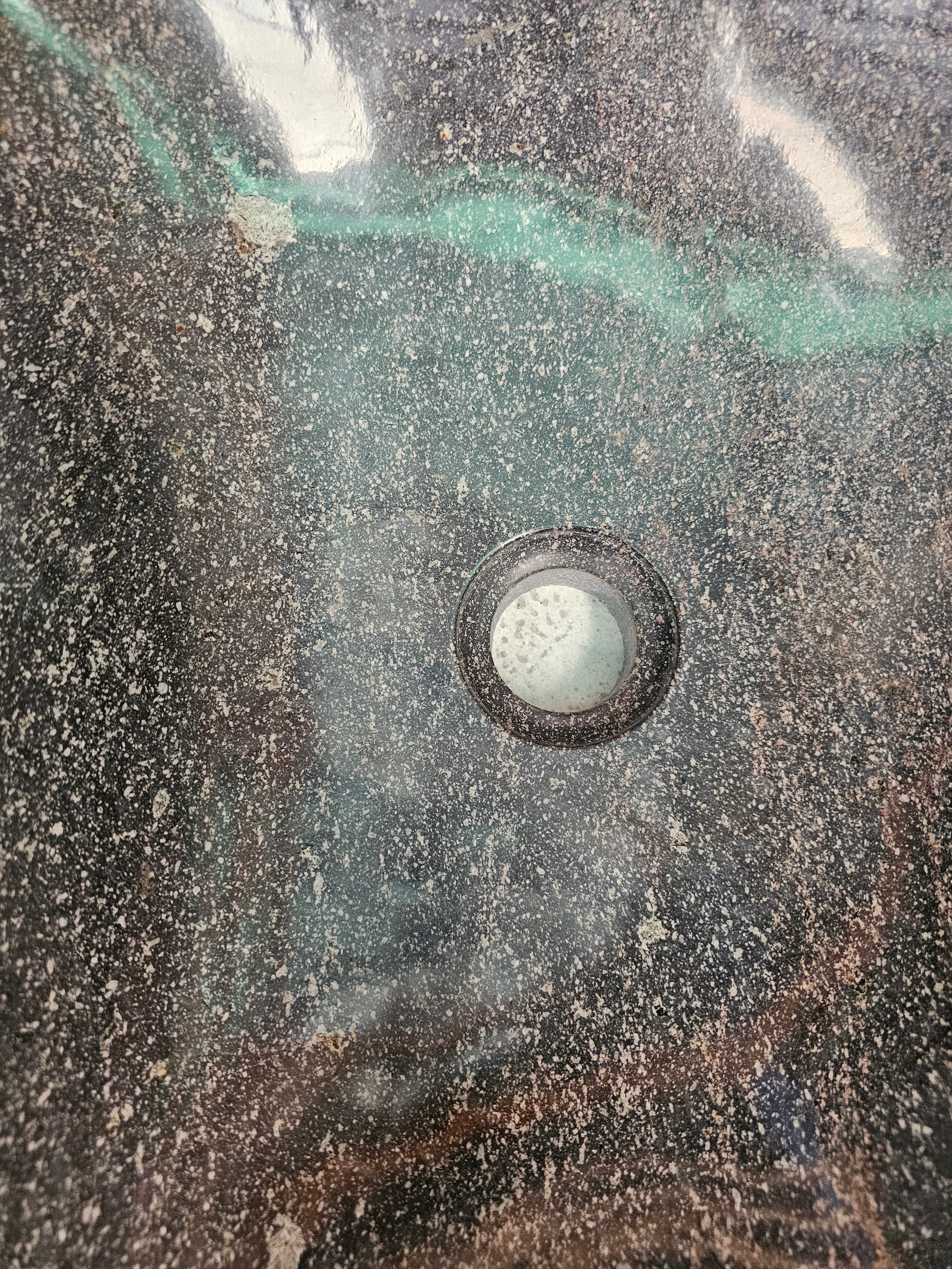 Handmade Natural Oval River Stone  Bathroom Basin  RM 2409112