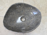 Handmade Natural Oval River Stone  Bathroom Basin  RVM 2409071