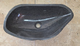 Handmade Natural Oval River Stone  Bathroom Basin  RL 25072026