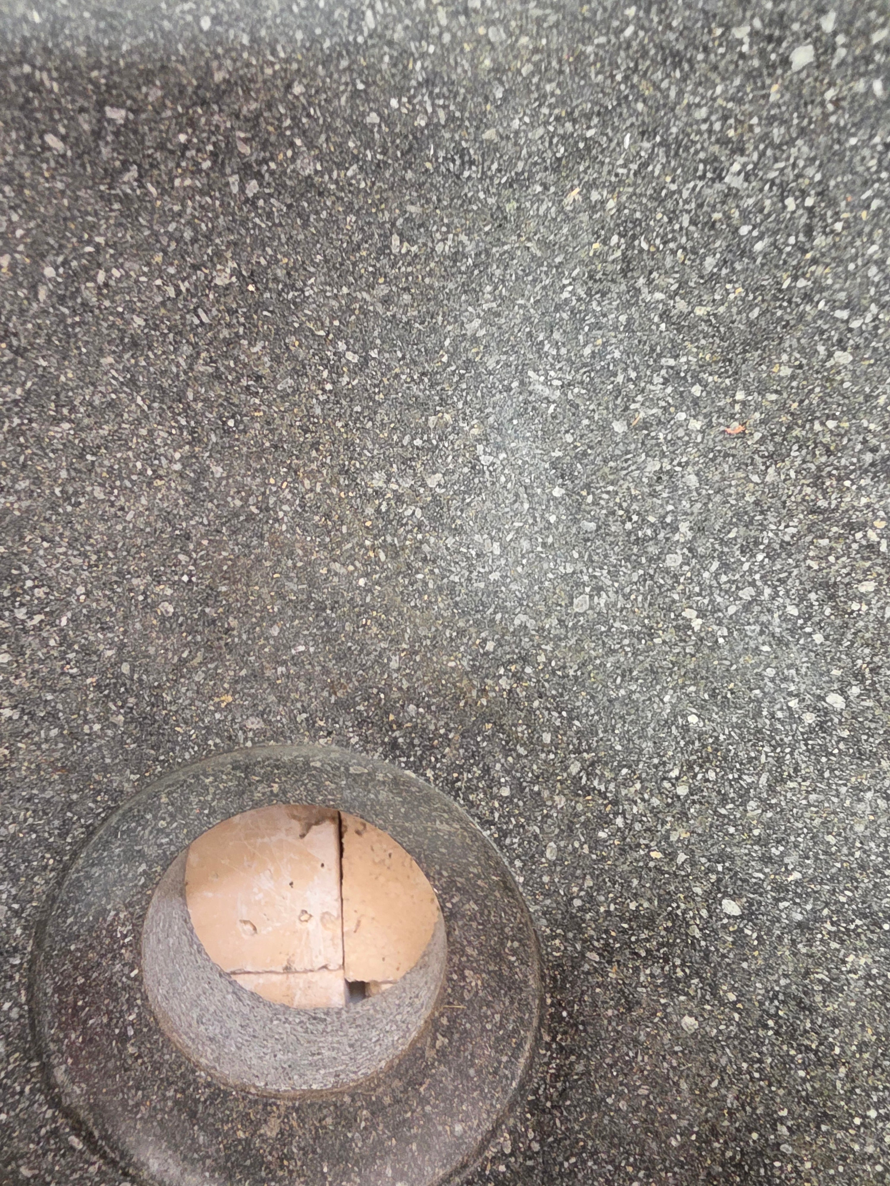 Handmade Natural Oval River Stone  Bathroom Basin  RM 2409110
