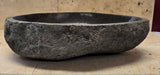 Handmade Natural Oval River Stone  Bathroom Basin  RL 240963