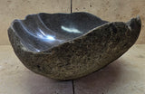 Handmade Natural Oval River Stone  Bathroom Basin  RVS 2409015