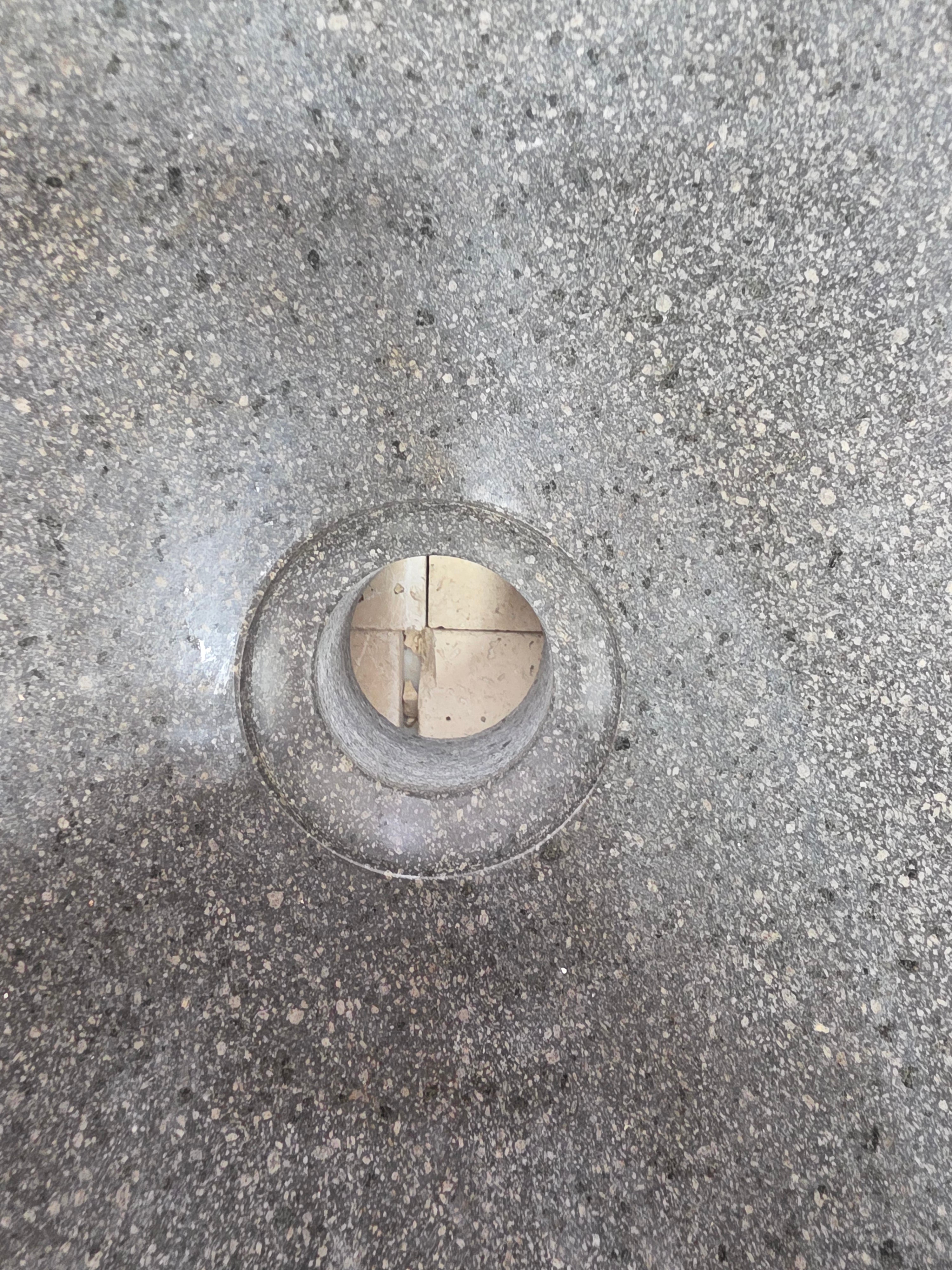Handmade Natural Oval River Stone  Bathroom Basin  RS 24091123