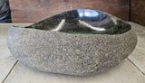 Handmade Natural Oval River Stone  Bathroom Basin  RVM 2409079