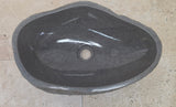 Handmade Natural Oval River Stone  Bathroom Basin  RM 25072071