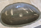Handmade Natural Oval River Stone  Bathroom Basin  RVL 240999