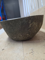 Handmade Natural Oval River Stone  Bathroom Basin TWIN SETS A & B RM 25072020