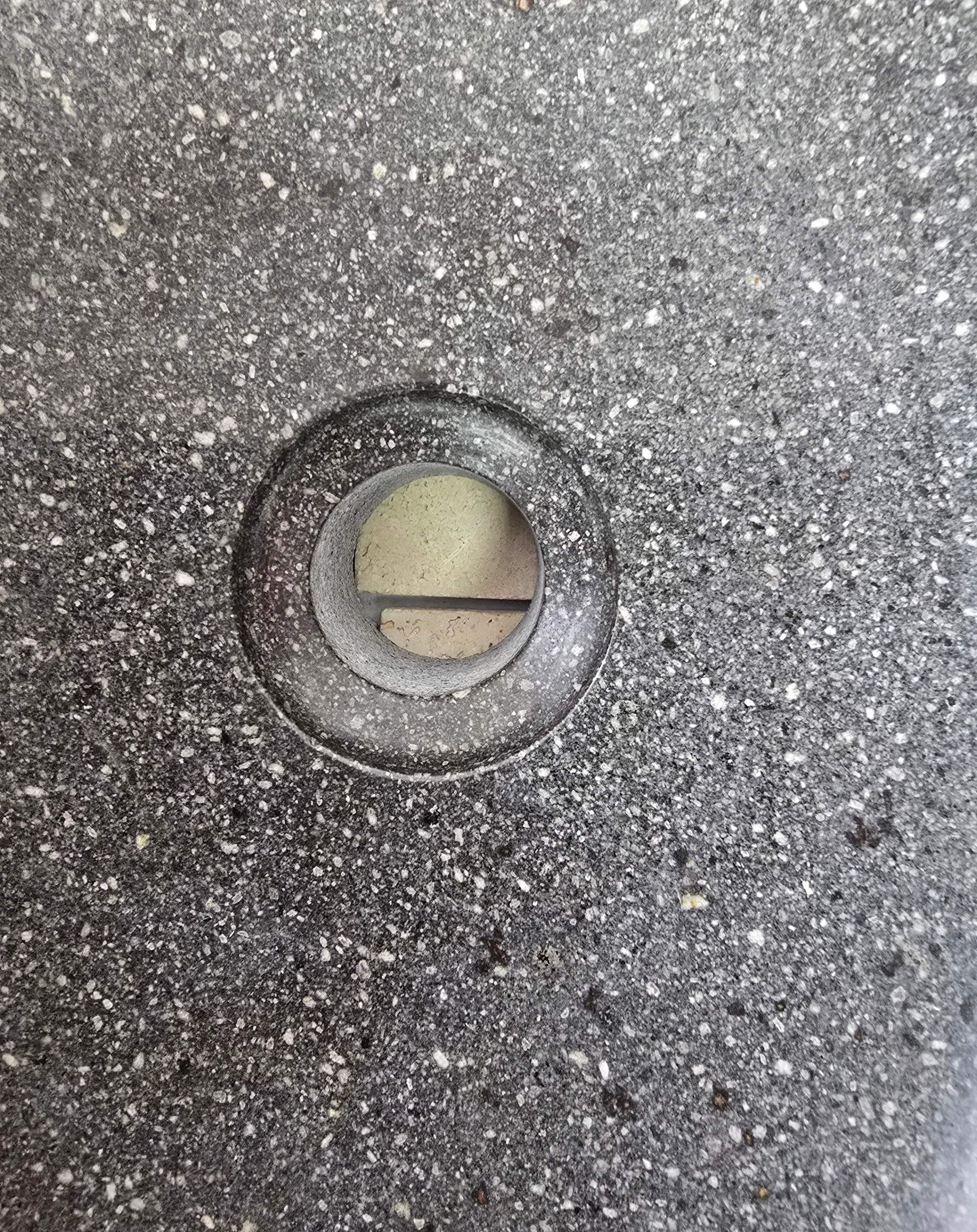 Handmade Natural Oval River Stone  Bathroom Basin  RVM 2409021