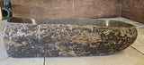 Handmade Natural Oval River Stone  Bathroom Basin  RVL 240947