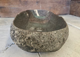 Handmade Natural Oval River Stone  Bathroom Basin  RVL 240947