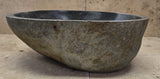 Handmade Natural Oval River Stone  Bathroom Basin  RM 2409097