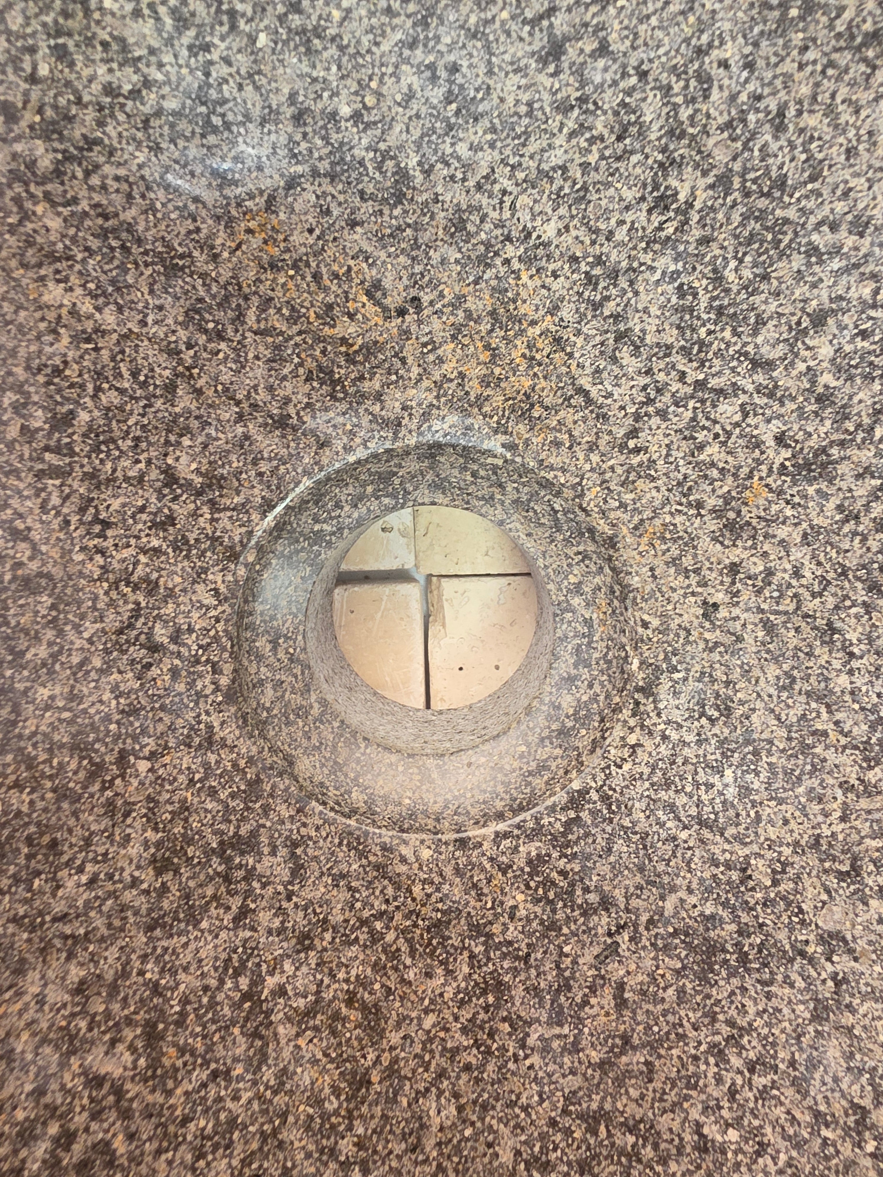 Handmade Natural Oval River Stone  Bathroom Basin  RS 25072013