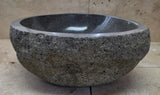 Handmade Natural Oval River Stone  Bathroom Basin  RS 240935