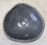 Handmade Natural Oval River Stone  Bathroom Basin  RVS 2409003