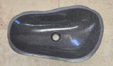 Handmade Natural Oval River Stone  Bathroom Basin  RL 240959