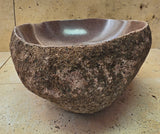 Handmade Natural Oval River Stone  Bathroom Basin  RVS 2409019