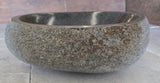 Handmade Natural Oval River Stone  Bathroom Basin  RS 2409087