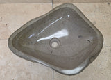 Handmade Natural Oval River Stone  Bathroom Basin  RM 25072098