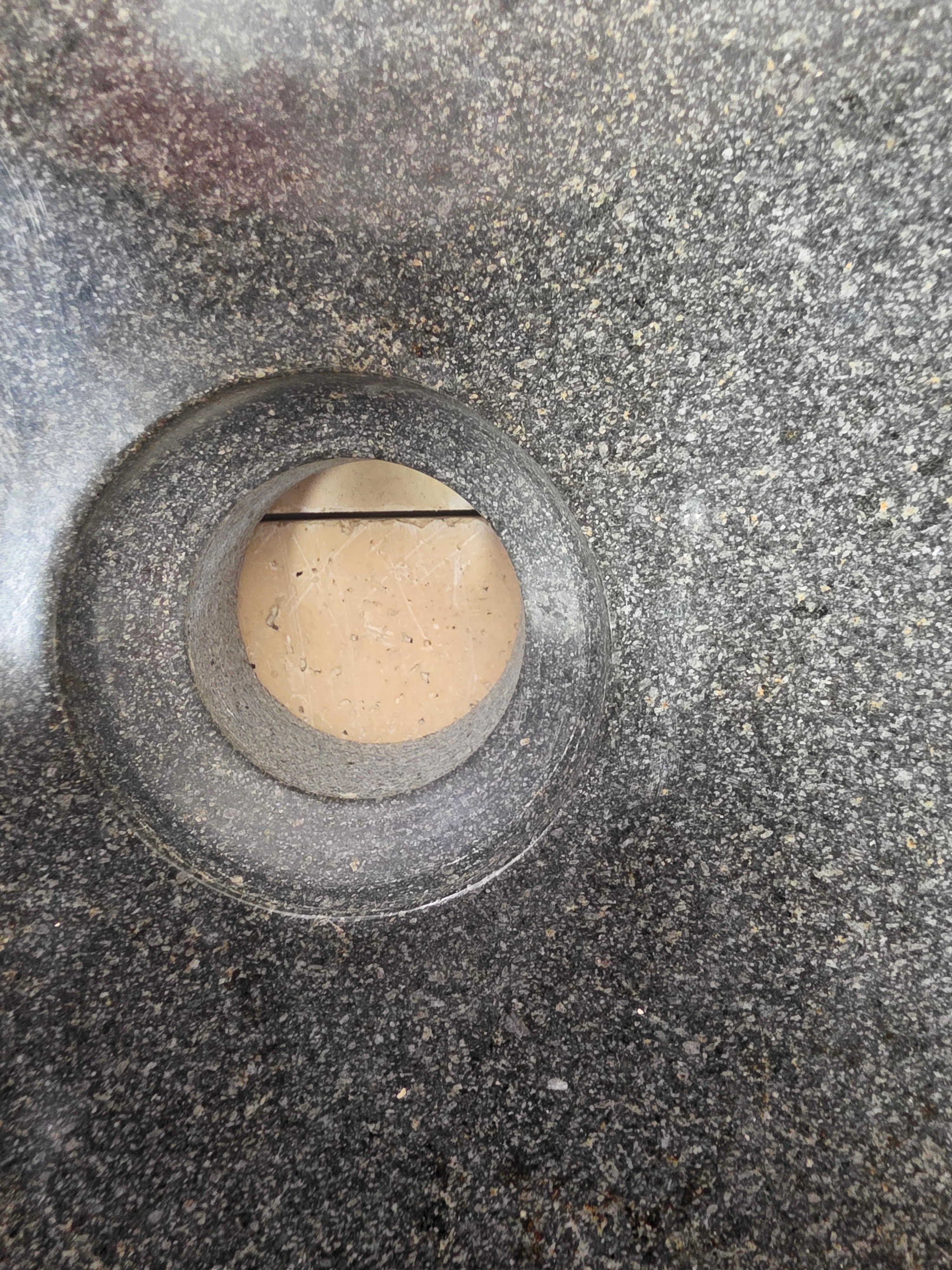 Handmade Natural Oval River Stone  Bathroom Basin TWIN SETS A & B RM 25072043
