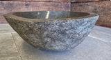 Handmade Natural Oval River Stone  Bathroom Basin  RVL 240999