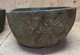 Handmade Natural Oval River Stone  Bathroom Basin TWIN SETS A & B RM 25072020