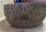 Handmade Natural Oval River Stone  Bathroom Basin TWIN SETS A & B RM 25072034