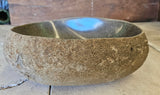 Handmade Natural Oval River Stone  Bathroom Basin  RVS 2409016