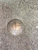 Handmade Natural Oval River Stone  Bathroom Basin  RS 2409080