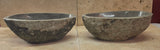 Handmade Natural Oval River Stone  Bathroom Basin TWIN SETS A & B RM 25072050
