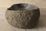 Handmade Natural Oval River Stone  Bathroom Basin  RVL 2409040