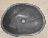 Handmade Natural Oval River Stone  Bathroom Basin  RM 2409097