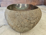 Handmade Natural Oval River Stone  Bathroom Basin  RVS 2409005