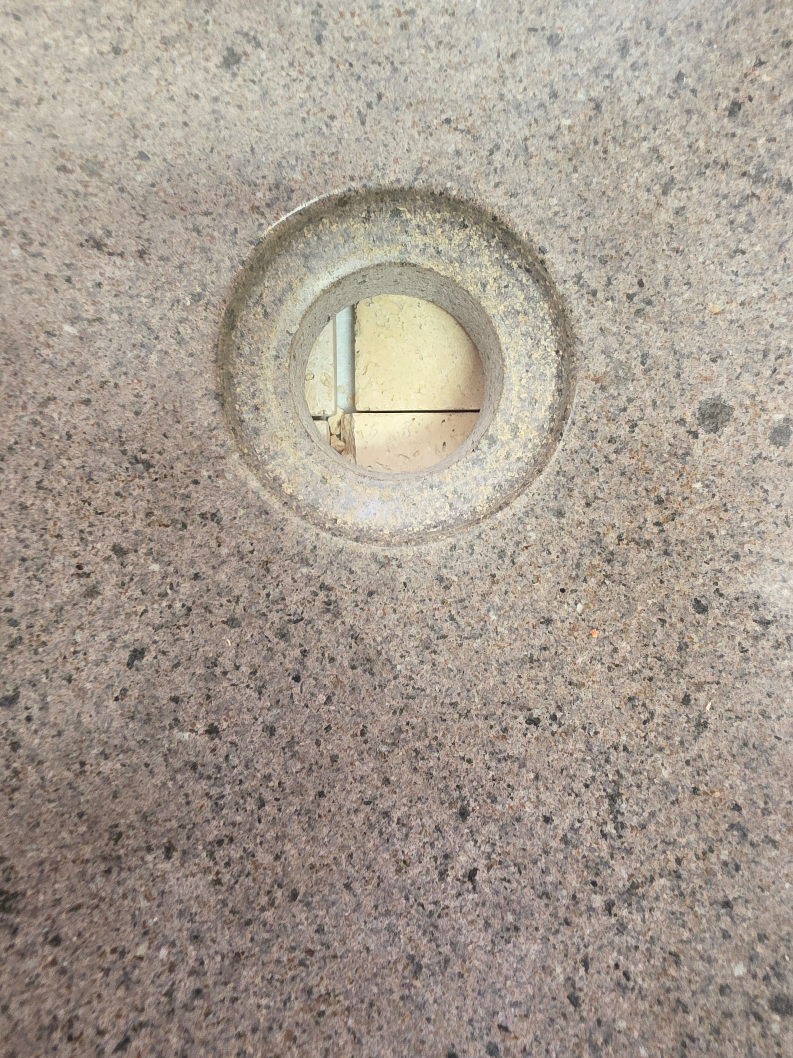 Handmade Natural Oval River Stone  Bathroom Basin  RS 240937