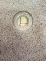 Handmade Natural Oval River Stone  Bathroom Basin  RS 240937