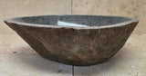 Handmade Natural Oval River Stone  Bathroom Basin  RM 25072032
