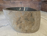 Handmade Natural Oval River Stone  Bathroom Basin  RM 2409013
