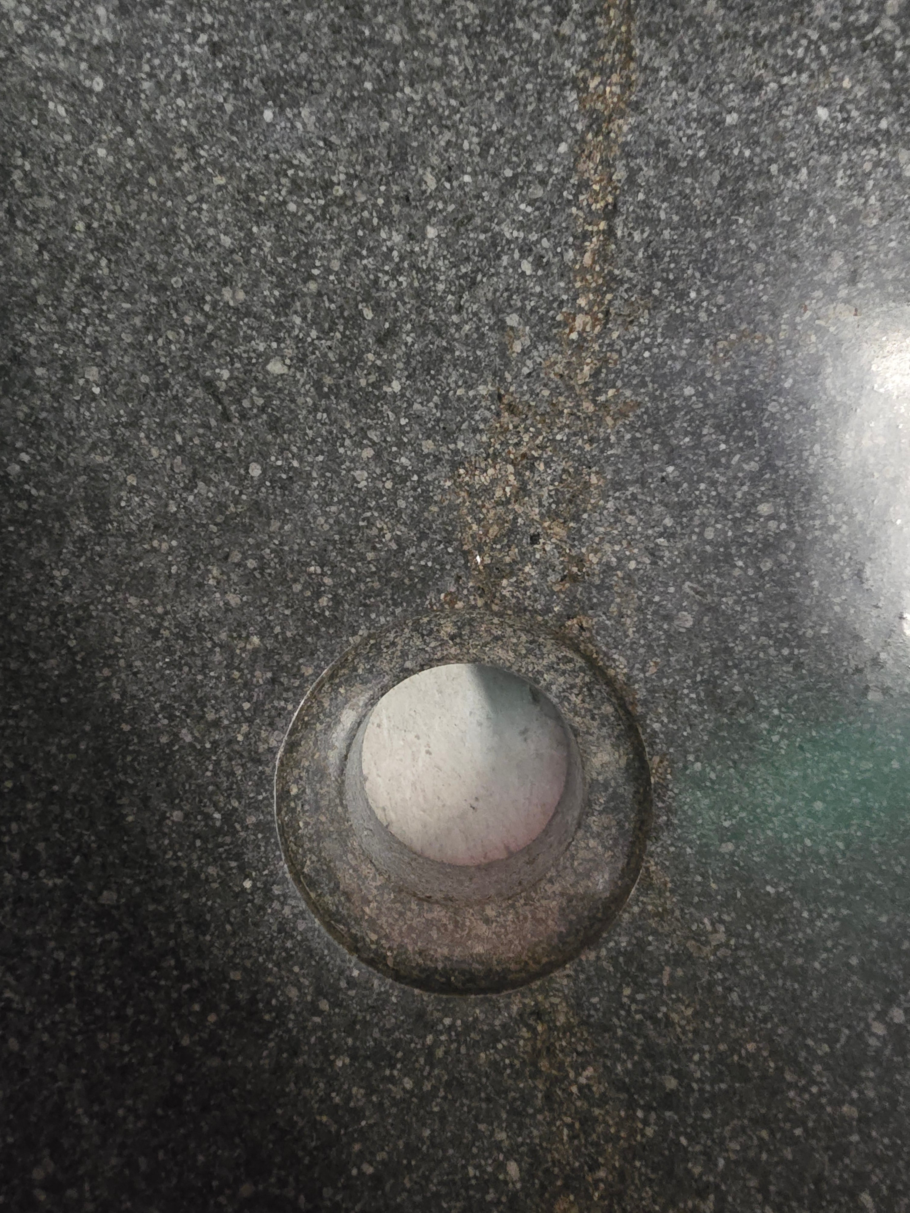 Handmade Natural Oval River Stone  Bathroom Basin  RS 2409053